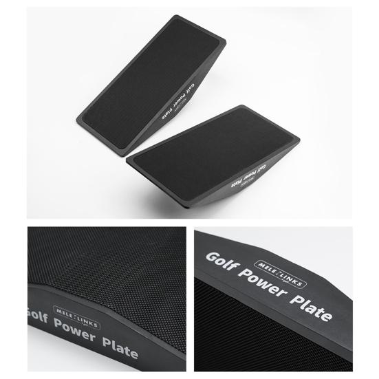 1 par de placas de presión de golf, tablas de cambio de peso, placas de potencia de golf portátiles y ligeras, ayuda para el entrenamiento de swing para principiantes