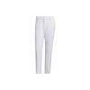 Aeroready Playgreen 9/10 Pants Solid Color Letter Embroidery Golf Cropped Knit Sports Pants Men Pants White IN9029