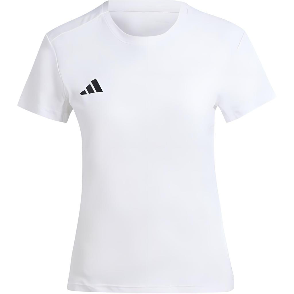Adidas Adizero Essentials Running T-Shirt Slim Fit Short Sleeve Women Tops White IN1173