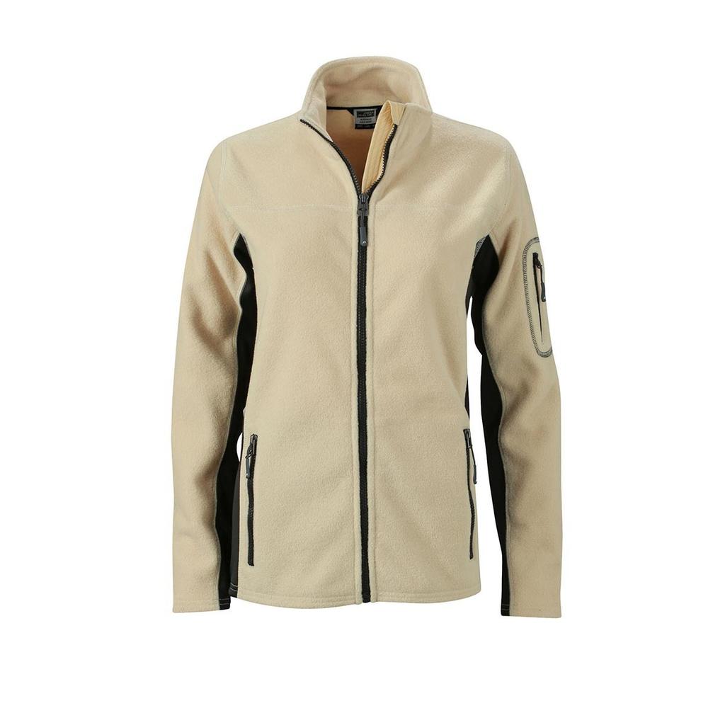 James and Nicholson Womens/Ladies Strong Work Fleece Jacket
