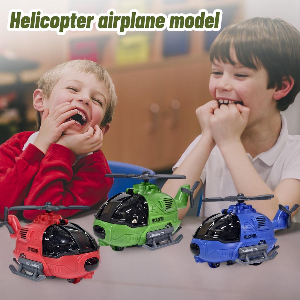 Simulation Helicopter Model With Spinning , Suitable For Birthday Party Gifts For Boys And Girls
