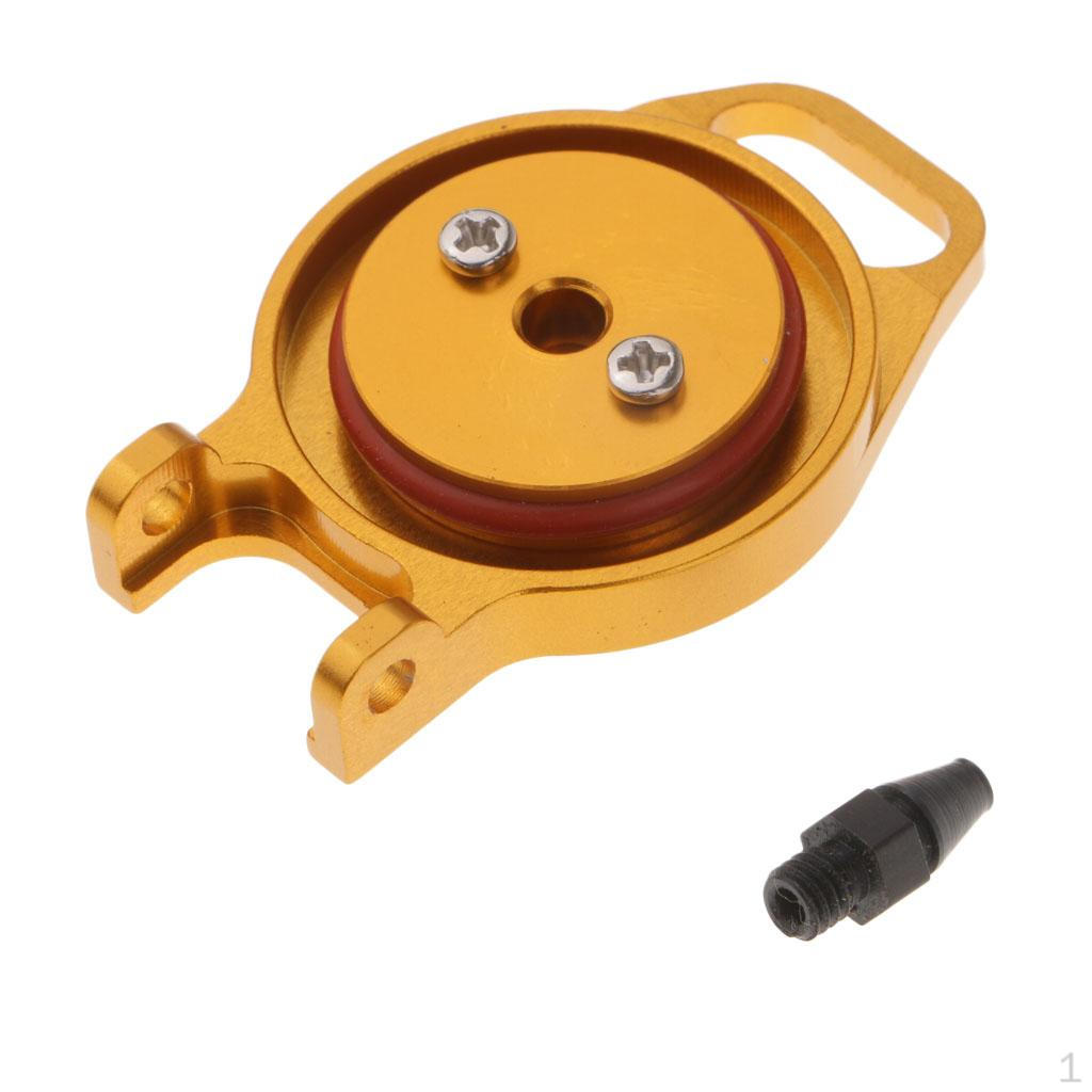 

102059 Aluminum Aolly Fuel Tank Cover For 1:10 94122 94155 94166 94177 94188 срібний