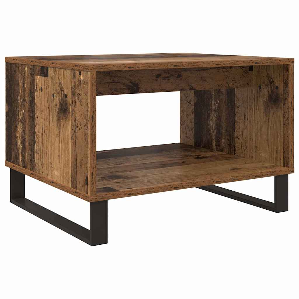 Vintage Wood Coffee Table 60 X 50 X 40 Cm Wood Based Material
