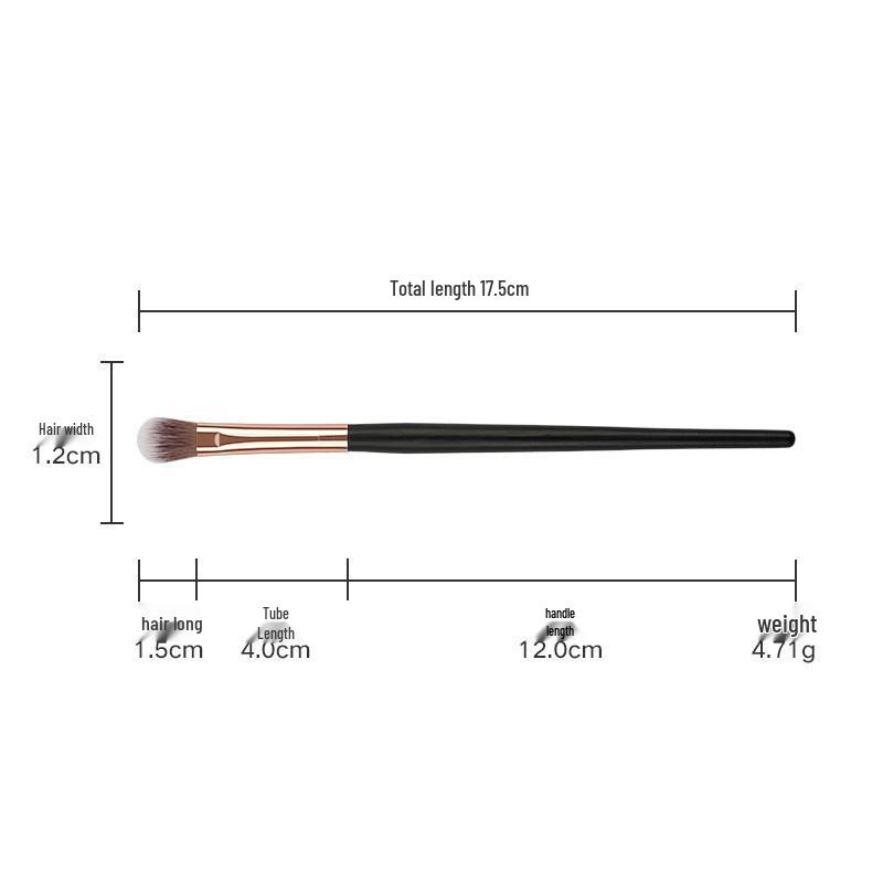 

Soft Bristle Eyeshadow & Contour Brush Set with Detail Highlight Brush
