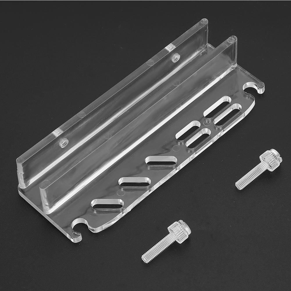 Acrylic Fish Tank Water Plants Tweezer Organizer Storage Bracket Holder for Aquarium Cleaning Tool