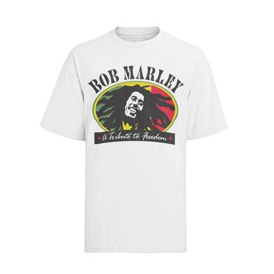 Retro BOB MARLEY Raper Lata 70. 80. 90. Koncert Męski T-shirt