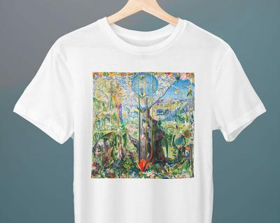Tree of My Life, Joseph Stella, Unisex T-Shirt, Art T-Shirt, Precisionism, Landscape, Gift for Her, Gift for Him, Art Lover Gift