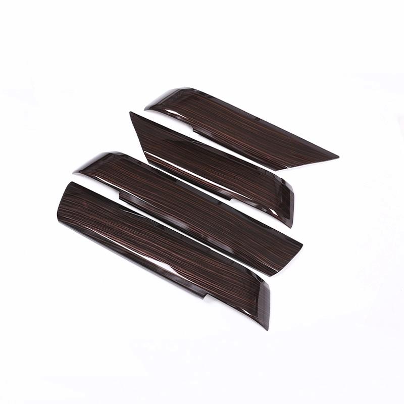 Carbon Fiber Style ABS Plastic Inner Door Decoration Cover Trim For Landrover Range Rover Sport RR Sport 2014-2020 Accessories