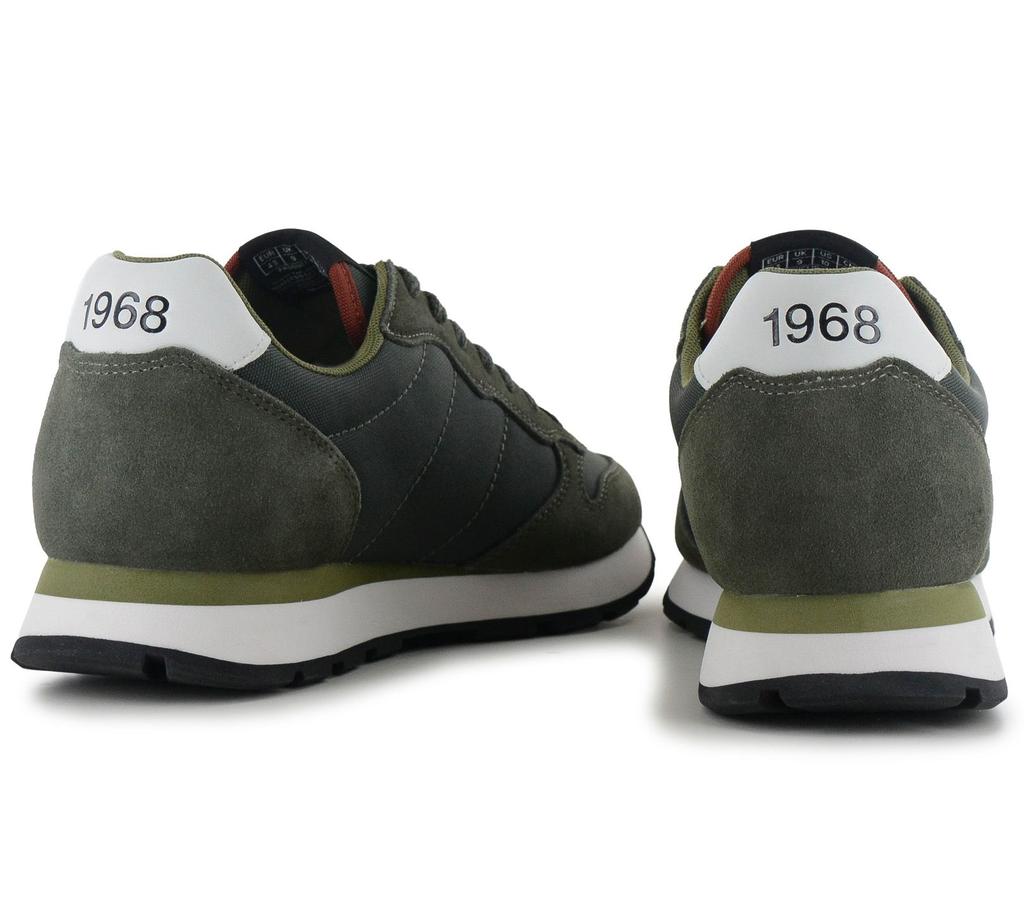 SUN68 Tom Solid - Herren Sneakers Schuhe Militare-Grün Z46101-74 ORIGINAL