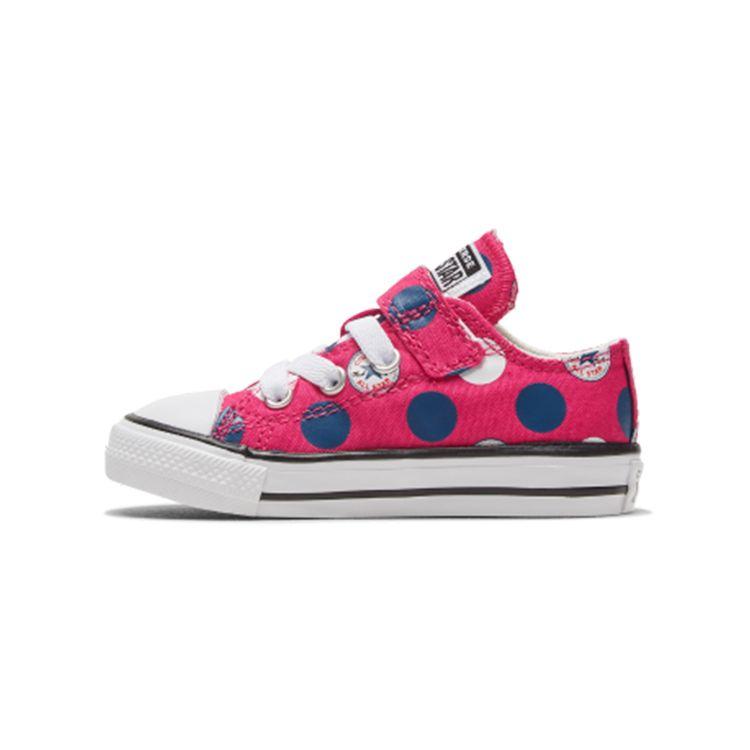Converse Chuck Taylor All Star 1V Canvas Low Top Sneakers Pink Baby Sneakers 767782C