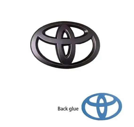 1 ks 3D ABS Auto Predná Mriežka Kufor Logo Odznak Znak Nálepky Pre Toyota Corolla CHR RAV4 Yaris Vios Prado Camry Auto Príslušenstvo 100mmX69mm