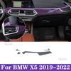 For BMW X5 G05 - Car interior Navigation Center console transparent TPU Repair protective Car film Anti scratch sticker