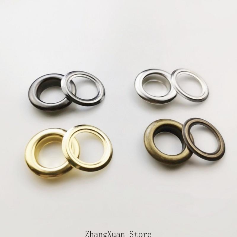Grommets Eyelets Kits Tool Metal Grommet Kits Install Tool with Storage Box 3XUF