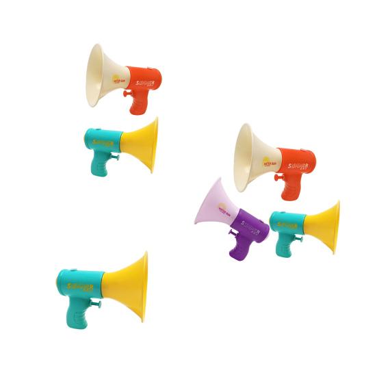 Cartoon Horn-Shaped Water Squirter for Kids Summer Spray Toy for Beach Pool Outdoor Play Fun Splash Game for Boys Girls