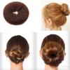 1-3Pcs Plate Hair Donut Bun Maker Rollers DIY Magic Elastic Foam Sponge Princess Hair Accessories Hair Styling Tools S/M/L Black