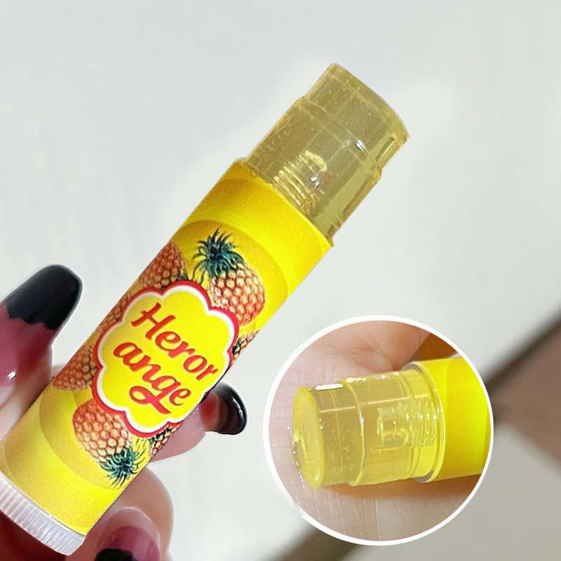 Бальзам для губ Lollipop Питает и увлажняет губы Глубоко питает сухую и потрескавшуюся кожу губ Pineapple