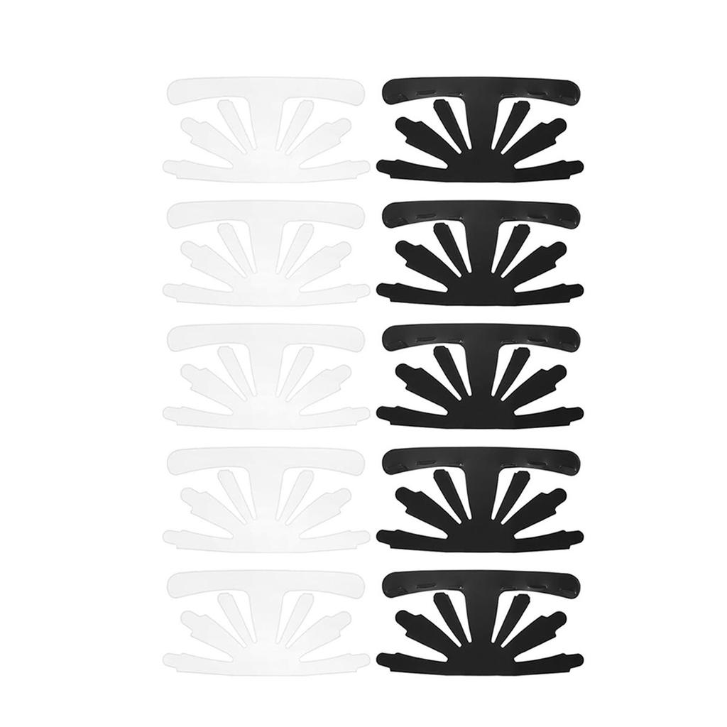 J1UL1N 20X Plastic Hat Rack,10Pcs Hat Shaper For Baseball Caps Insert Bump Caps Washer Inserts Shapers For Baseball Cap