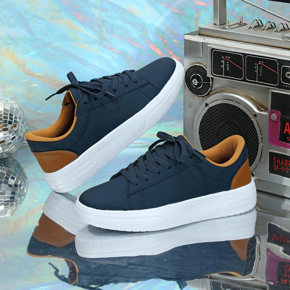 

Lace-up White Shoes Casual Sneakers for Women PU Leather Walking Shoes Breathable Daily Flats Men Casual Sports Shoes Waterproof 45