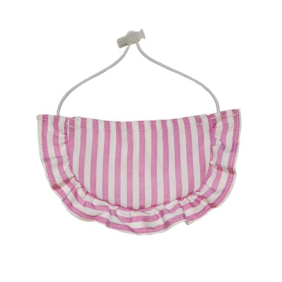 Haustierhalsband, modisch, gestreift, für Haustiere, Lätzchen, Schal, verstellbar, bequem, für Hunde und Katzen, Speicheltuch, Heimtierbedarf