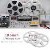 Aluminum 6 Hole Reel With 10.5Inch Empty Tape Nab Hub Disk For Studio Recording Equipment