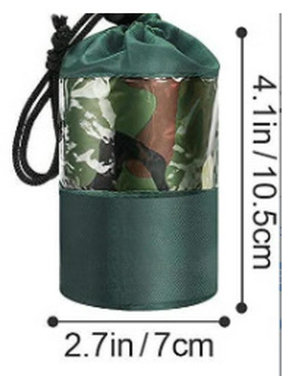 Orange Insulated Multi-functional Survival Sleeping Bag: Thick, Warm, and Outdoor-Ready First Aid Essential