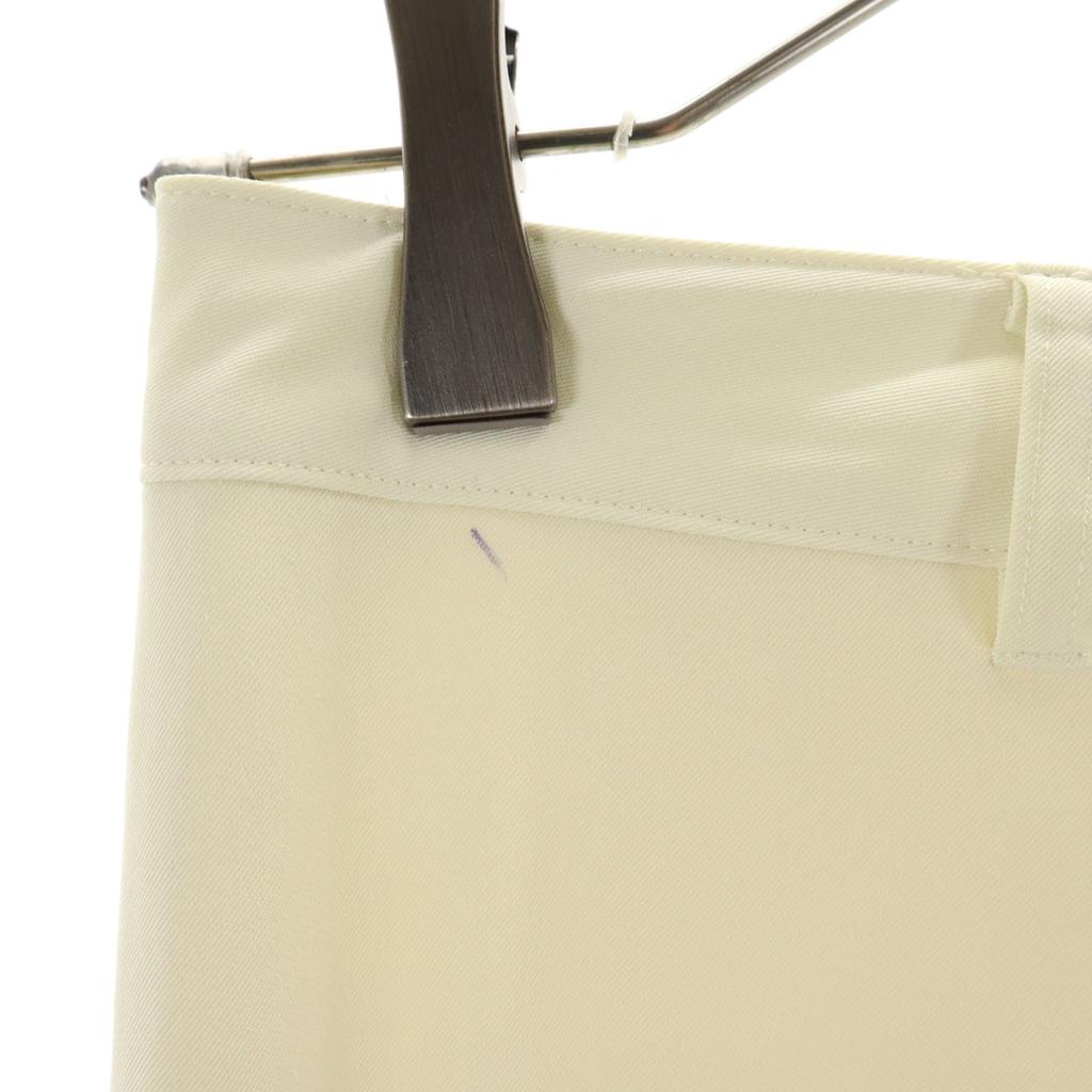 LANVIN LA COLLECTION vyrobeno v Japonsku Dlouhé kalhoty 38 Slonová kost Dámské Použité