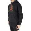 Air Jordan Casual Sports Hooded Lace-up Sweatshirt Men's Black DC9728-010