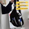 Japanese Workwear Style Messenger Bag: Versatile Men's Waist, Shoulder, & Chest Bag for Sport, Cycling & Casual Use
