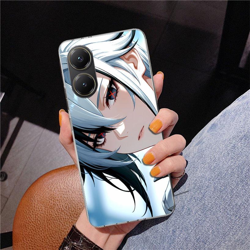 Arlecchino Genshin Impact Phone Case For Xiaomi Poco X7 X6 X5 Pro F7 Ultra Redmi 15C 15 13C 13 12C 12 10 10A 10C 9 9A 9C 9T Cove