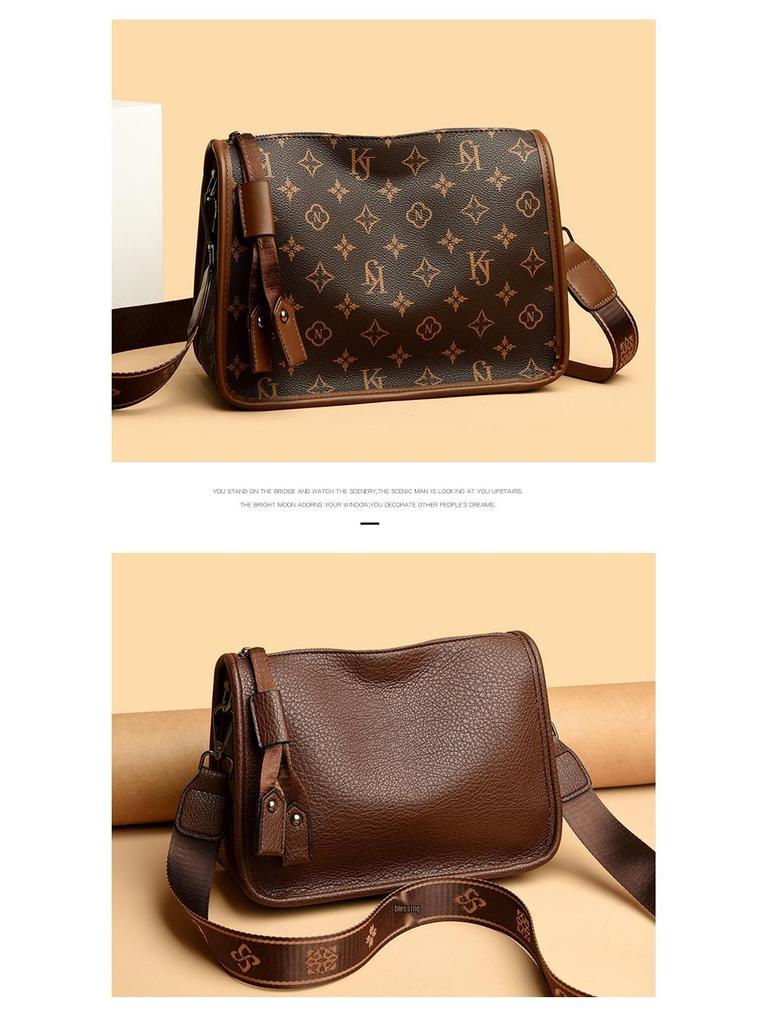 Geantă de umăr crossbody de damă cu capacitate mare 2023 pentru mame de vârstă mijlocie și vârstnice