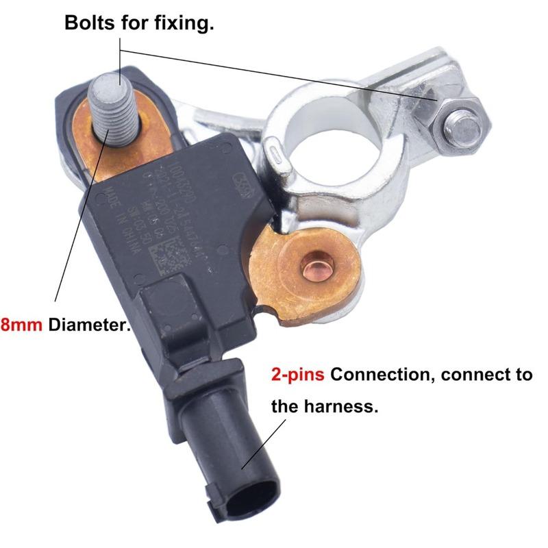 4692269AI Battery Current Sensor Fit for Jeep Chrysler Dodge Fiat 38920-TR0-A02 4692269AH Battery Voltage Temperature Sensor