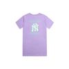 MLB Short Sleeved Dress Women's Blue Purple 31OP16131-50V