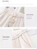 2025 Gray High-Waisted Wide-Leg Women's Sweatpants - Trendy Drapey and Loose for Spring and Autumn