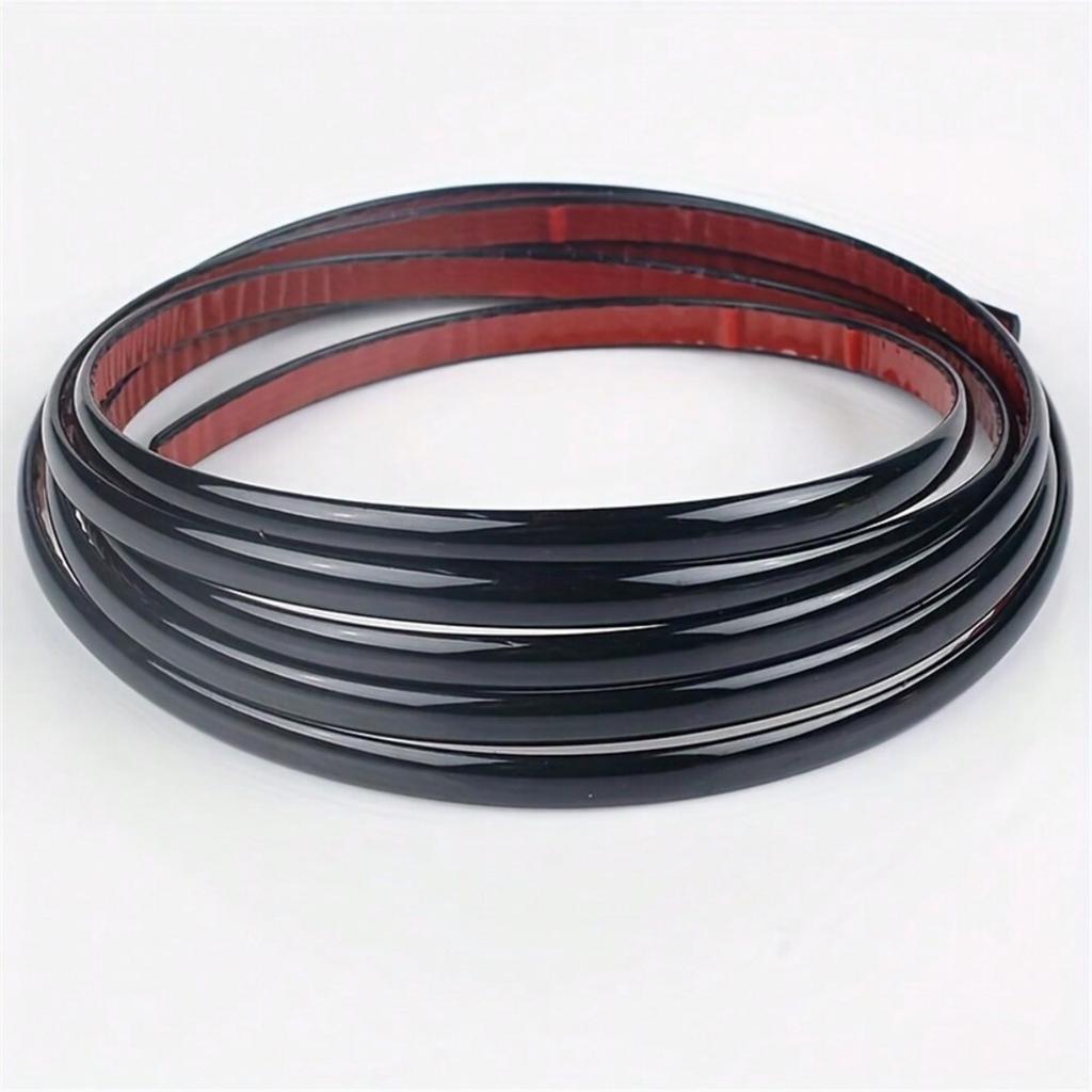 1pc 5mx0.8cm PVC Decorative Edging Strip Tape - Perfect for Wall, Ceiling & Furniture Banding Seamless Wall Corner