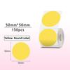 Thermal Label Paper Round Label Barcode Price Size Name Blank Labels Waterproof Tr Resistant Compatible with   M221/M110/ 0/M200/M220 and DETO