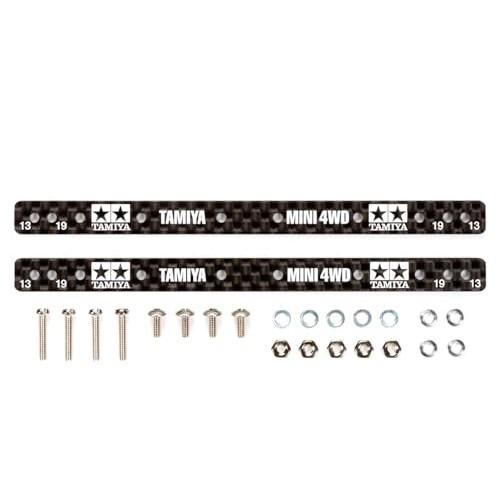 Tamiya Grade Up Parts Series No.497 GP.497 HG 13/19mm Roller Carbon Multi Reinforcement Plate (1.5mm) 15497