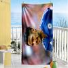 Chelsea Fc Player Action Beach Towel Super Soft Microfiber Quickdry Fabric Comfortable Lightweight