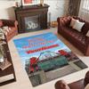 Manchester Customizable Name Floor Mat Perfect for Foyer Dormitory Playrooms Decorate room Anti-slip Rug Anime Office Decor Birthday/Christmas Gift