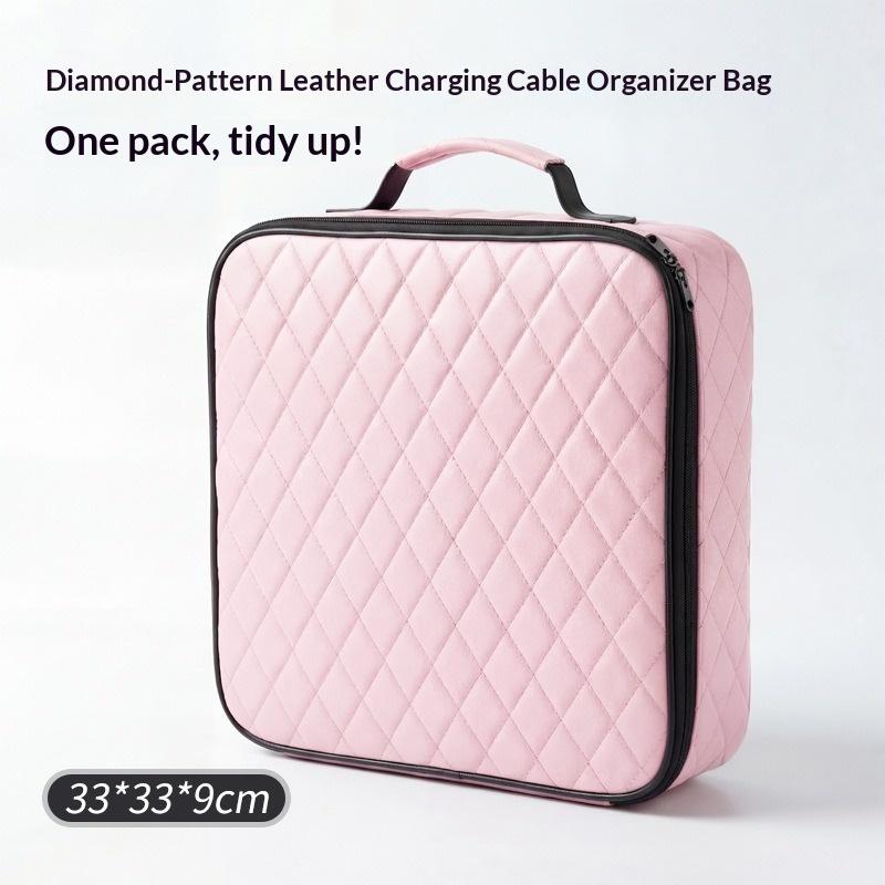 New Energy Vehicle Charging Gun Storage Bag Car Charging Cable Storage Bag Portable Shock Absorber Bag New Energy Charging Bag