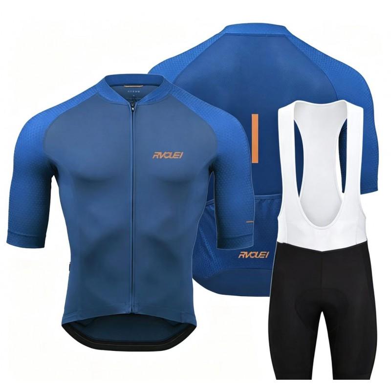 Herren Kurzarm Radtrikot Set Schnelltrocknend Atmungsaktiv Mountainbike Straßenradsport Sportbekleidung
