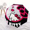 1pc Hello Kitty Sticker Umbrella with Plastic Handle,Suitable for All Seasons Home Travel Outdoor UmbrellaSanlio591