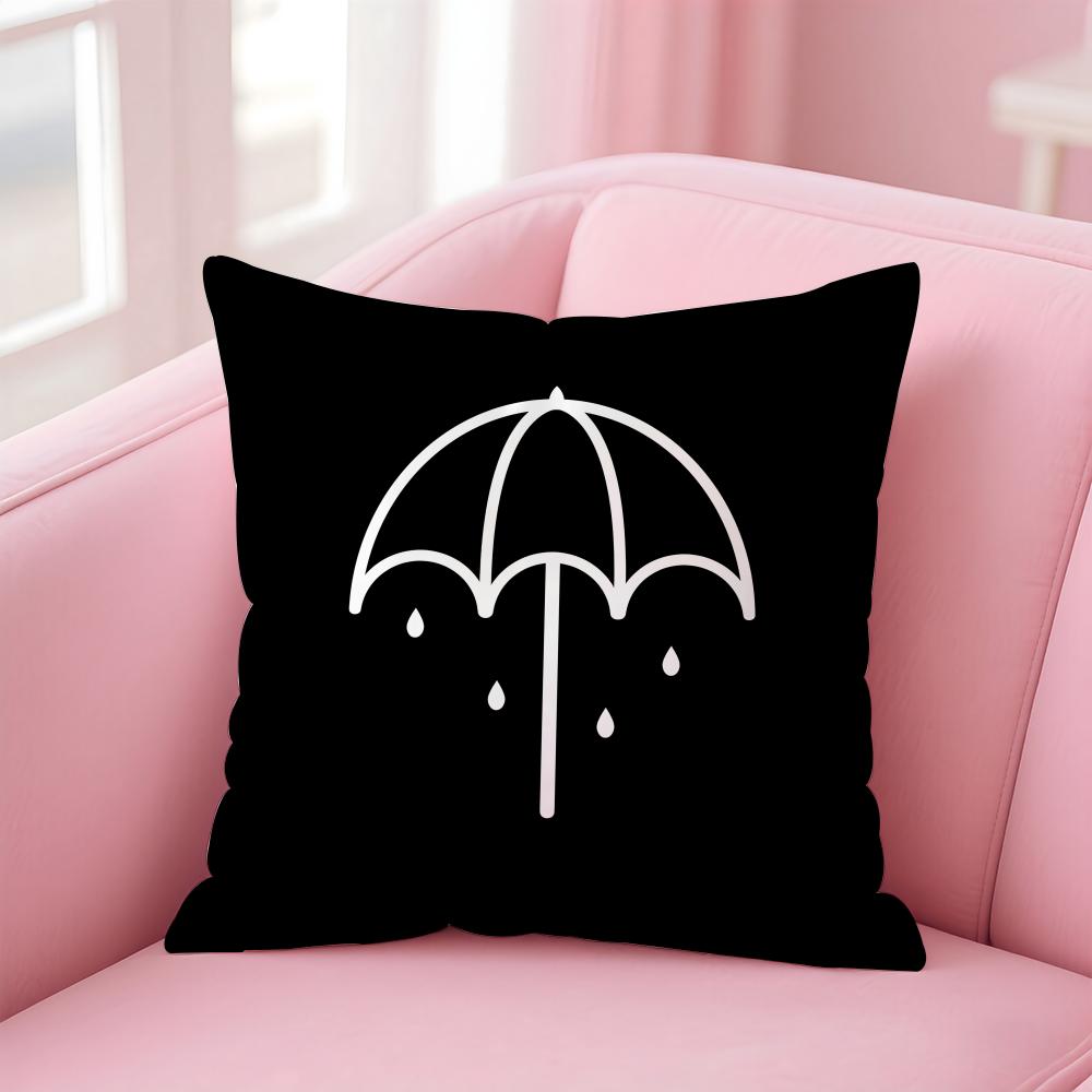 b-Bring Me The Horizon Cushion Cover Comfortable Reversible Pillow Cover Ideal for Car Sofa Bedroom & Beyond