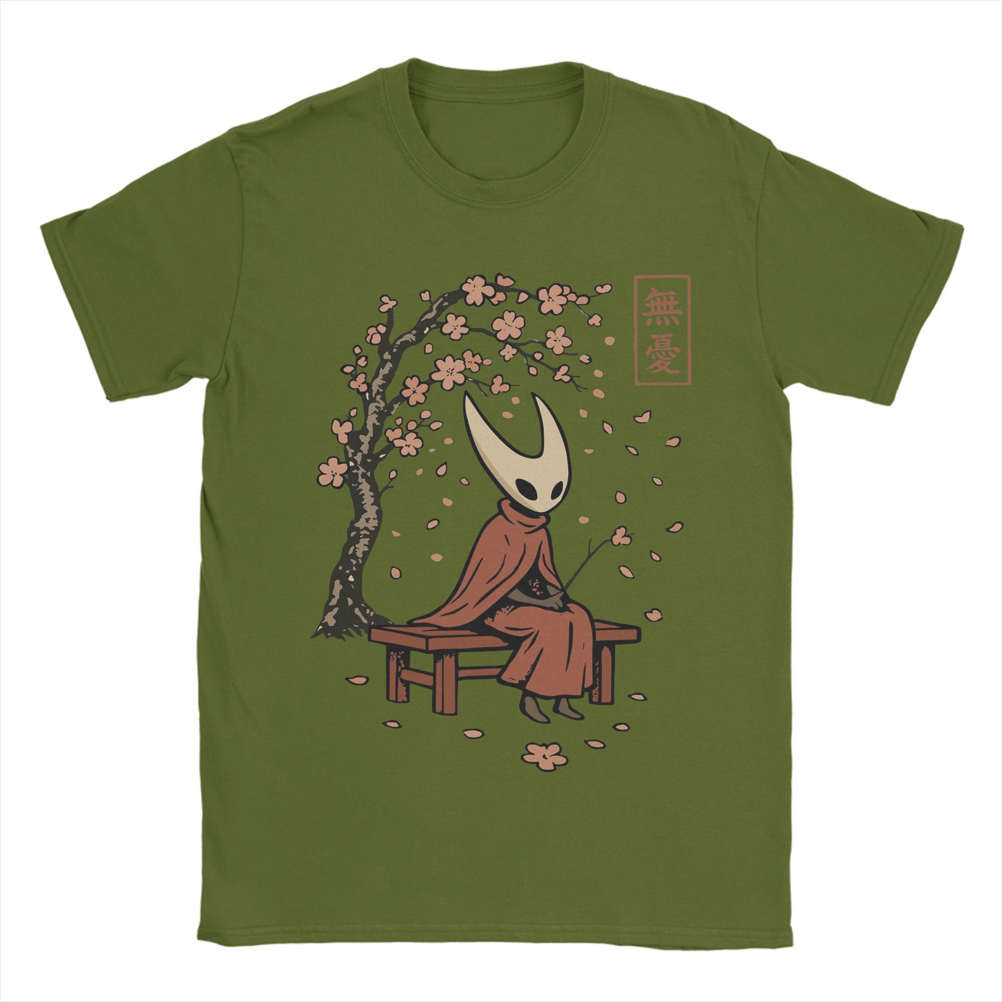 

Hollow Knight Silksong Hornet And Cherry T Shirt for Men Cotton Hipster T-Shirt Round Neck Tees Short Sleeve Clothing Plus Size 4XL