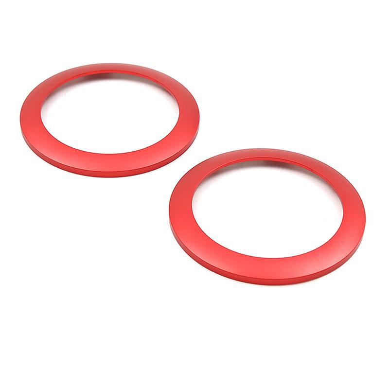 

For INEOS Grenadier 2020-2025 Aluminum alloy Red Center Console Side Air Outlet Decorative Frame Car Interior Accessories