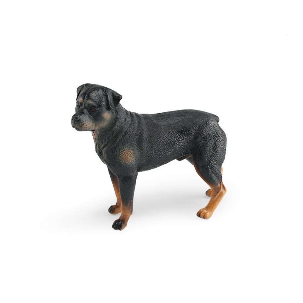 Labrador Rottweiler Puppy Dog Figurine Shepherd Dog Simulation Dog Statue  Kids Toy