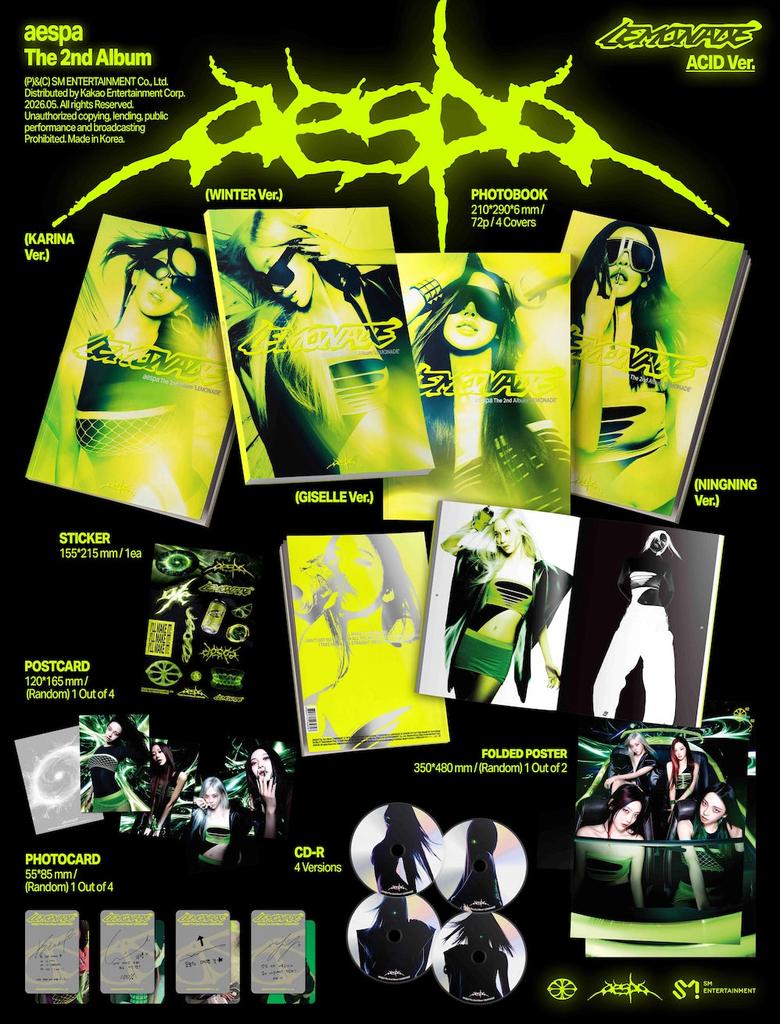 aespa [LEMONADE] 2nd Album ACID