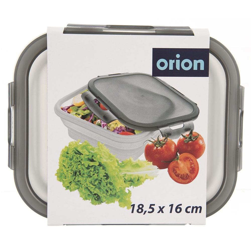 KEMP 1 l foldable silicone food container with lid and seal