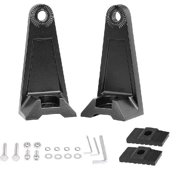 Боковые Кронштейны, Комплект Кронштейнов для Крепления Световой Панели AKD, Универсальные Боковые Крепления для Внедорожников, Грузовиков, Крепления для Светодиодных Панелей, 2 шт.