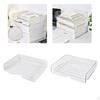 Stackable Document Organizer File Paper Holder Desk Accessories Desktop Letter