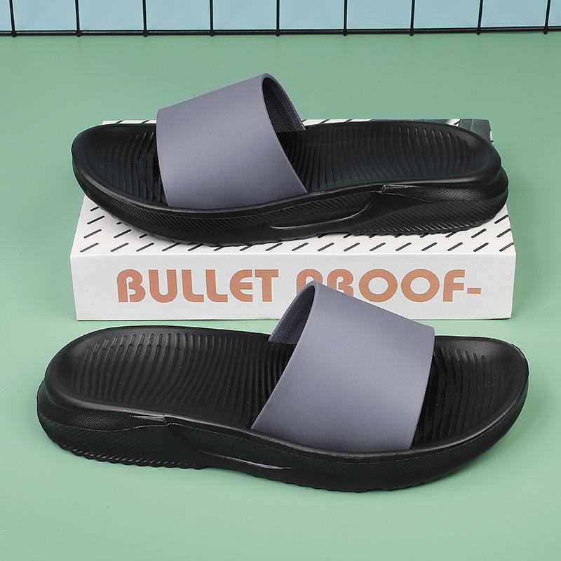 2025 Men's Trendy Soft Bottom Flip-Flops: Summer & Autumn Korean Style Outdoor Slippers